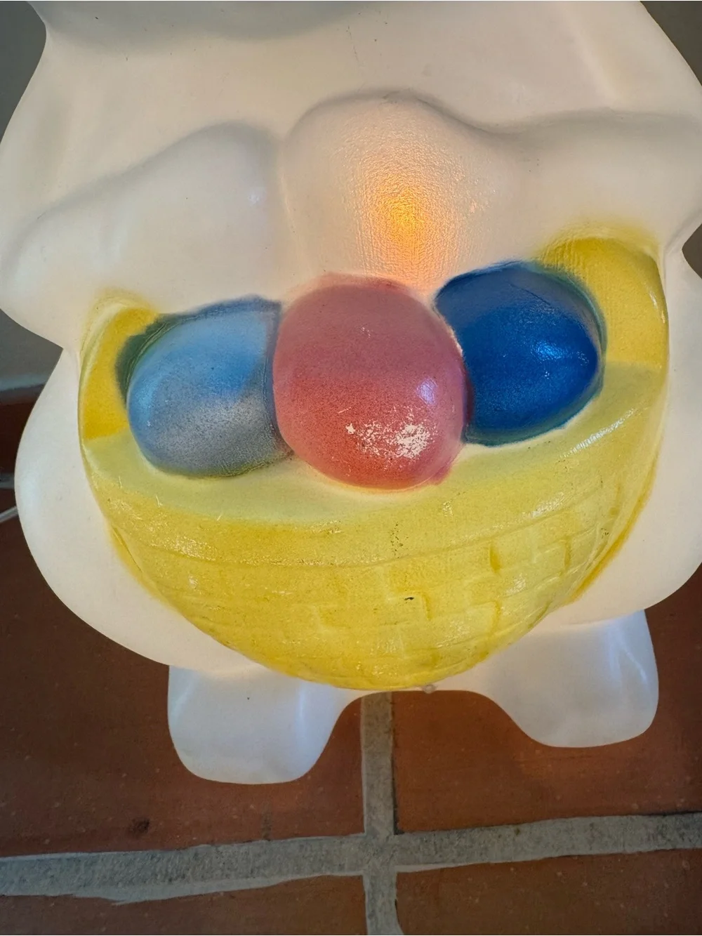 Vintage Empire Easter Bunny Light Up Blow Mold